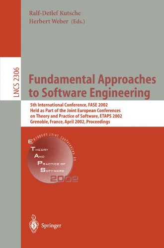 Fundamental Approaches to Software Engineering