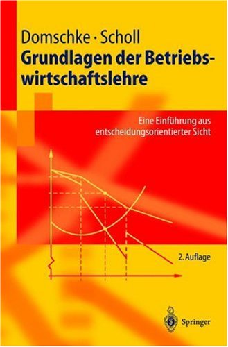 Grundlagen Der Betriebswirtschaftslehre