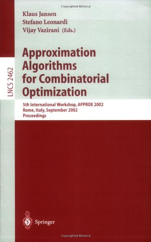 Approximation Algorithms for Combinatorial Optimization