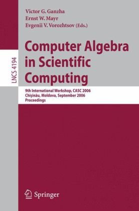 Computer Algebra in Scientific Computing