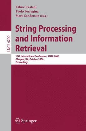 String Processing and Information Retrieval