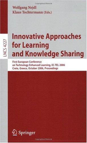 Innovative Approaches for Learning and Knowledge Sharing