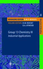 Group 13 Chemistry III Industrial Applications