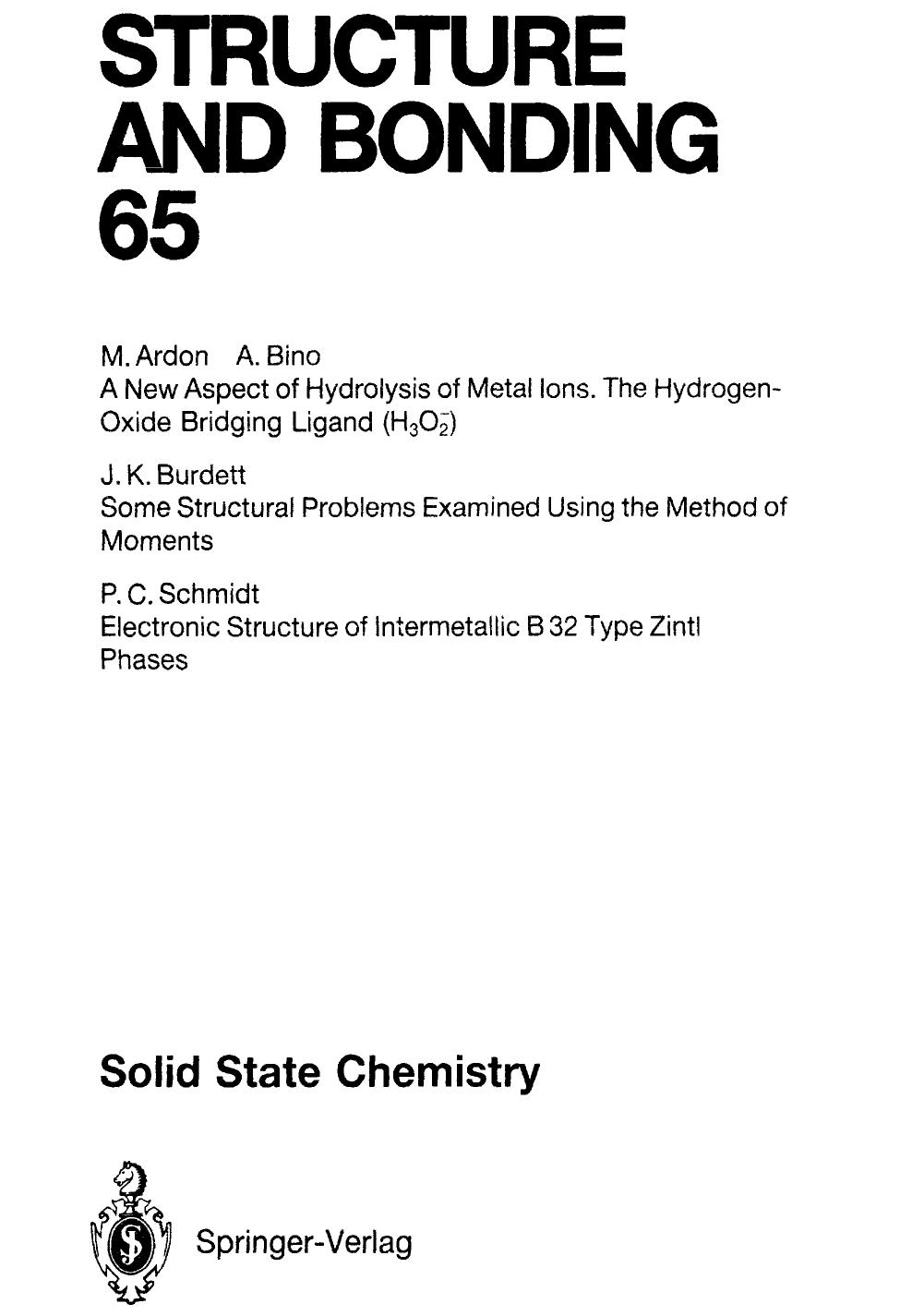 Solid State Chemistry