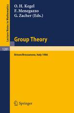 Group Theory : Proceedings of a Conference Held at Brixen/Bressanone, Italy, May 25-31 1986.