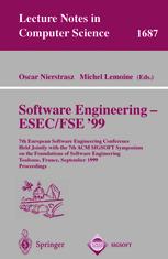 Software Engineering - Esec/Fse '99