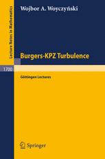 Burgers-KPZ Turbulence : Göttingen Lectures.