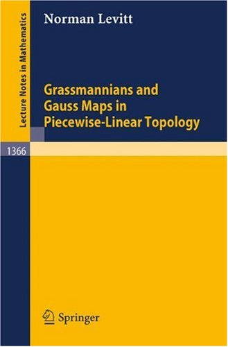 Grassmannians and Gauss Maps in Piecewise-Linear Topology