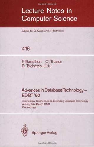 Advances in Database Technology - Edbt '90