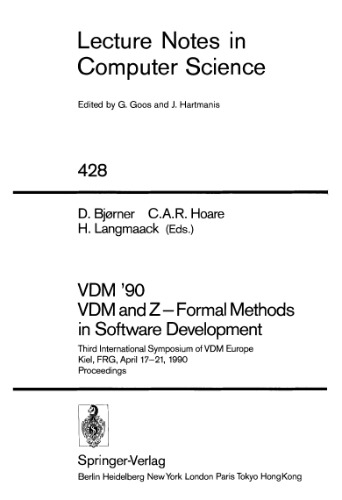 Vdm'90 Vdm And Z