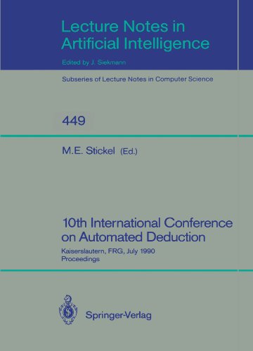 10th International Conference on Automated Deduction