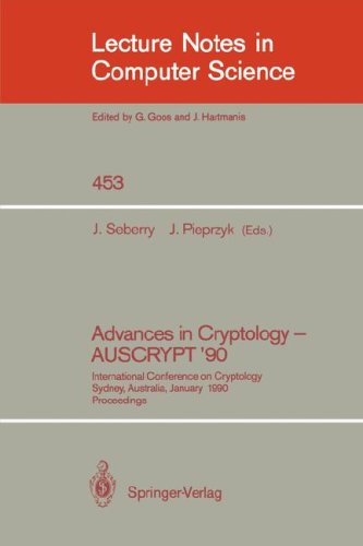 Advances in Cryptology - Auscrypt '90