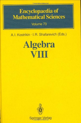 Algebra VIII