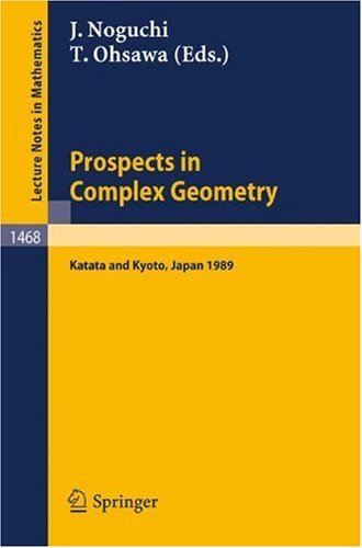 Prospects In Complex Geometry