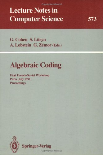 Algebraic Coding