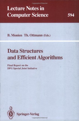 Data Structures and Efficient Algorithms