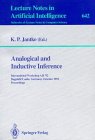 Analogical and Inductive Inference