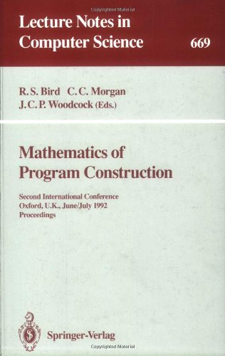 Mathematics of Program Construction