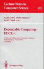 Dependable Computing - Edcc-1