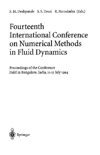 Fourteenth International Conference on Numerical Methods in Fluid Dynamics