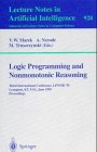 Logic Programming and Nonmonotonic Reasoning