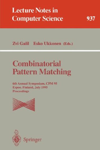 Combinatorial Pattern Matching