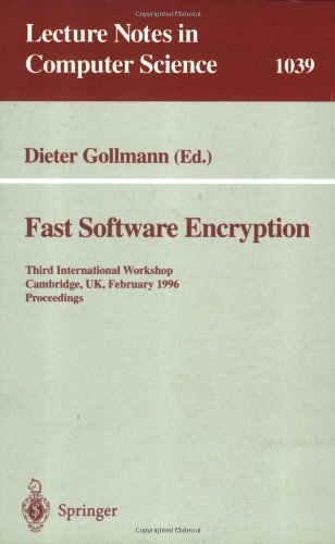 Fast Software Encryption