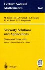 Viscosity Solutions and Applications