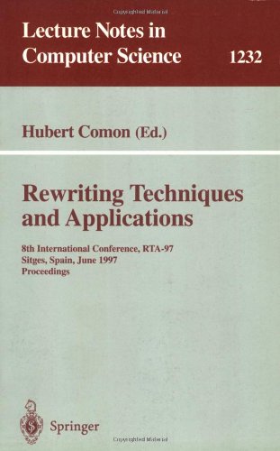 Rewriting Techniques and Applications