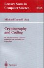 Cryptography and Coding