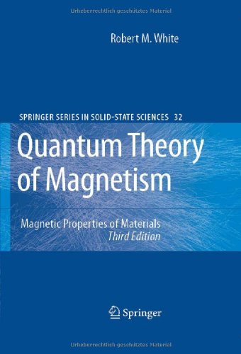 Quantum Theory of Magnetism