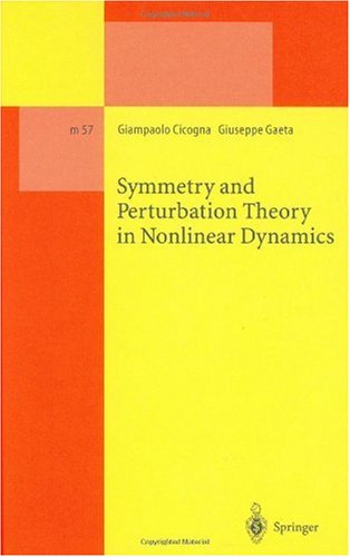 Symmetry and Perturbation Theory in Nonlinear Dynamics