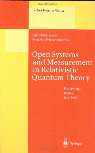 Open Systems and Measurement in Relativistic Quantum Theory