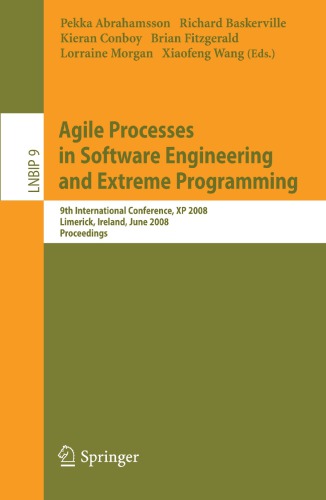 Agile Processes in Software Engineering and Extreme Programming