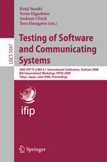 Testing of software and communicating systems 20th IFIP TC 6 WG 6.1 international conference ; proceedings