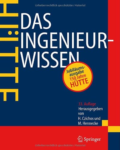 HÜtte   Das Ingenieurwissen