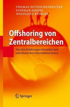 Offshoring Von Zentralbereichen