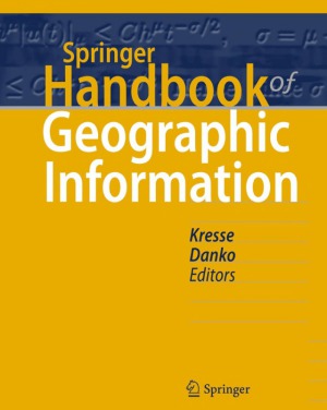 Springer Handbook Of Geographic Information