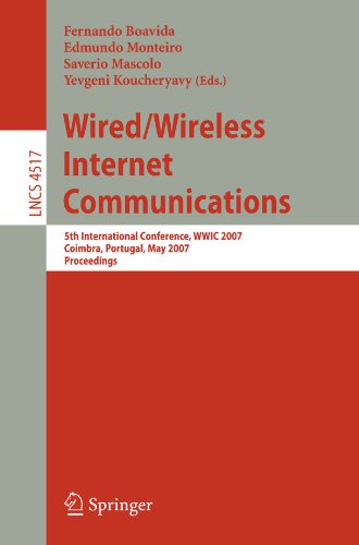 Wired/Wireless Internet Communications : 5th International Conference, WWIC 2007, Coimbra, Portugal, May 23-25, 2007. Proceedings