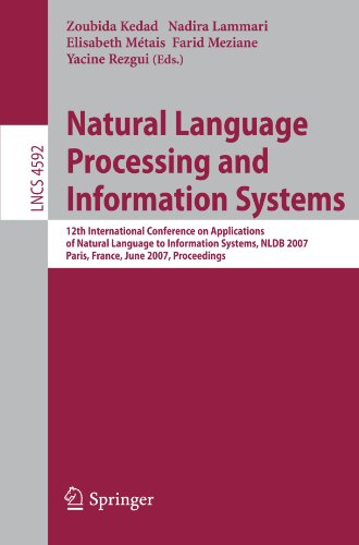 Natural Language Processing and Information Systems