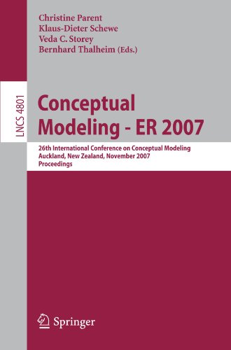 Conceptual Modeling--ER 2007