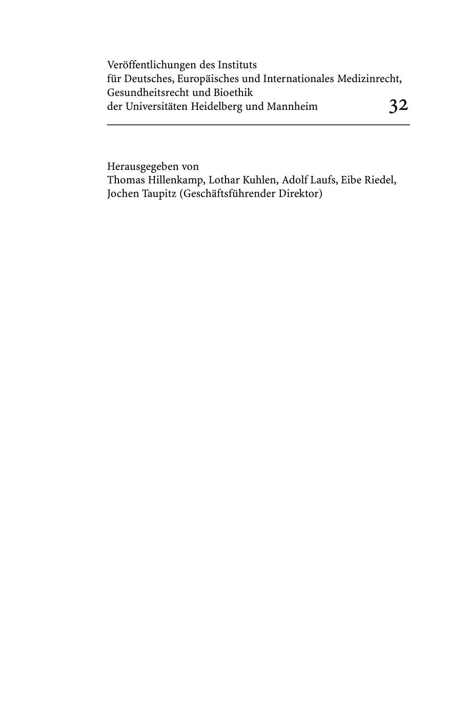 Intramurale Medizin im internationalen Vergleich Gesundheitsfürsorge zwischen Heilauftrag und Strafvollzug im schweizerischen und internationalen Diskurs