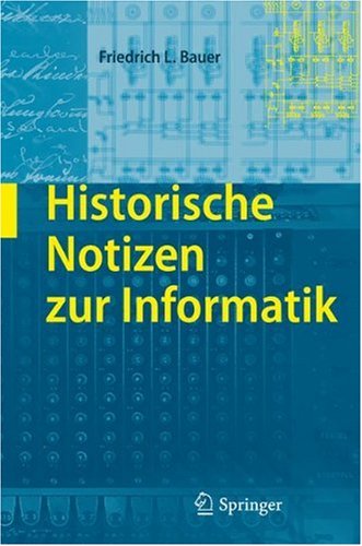 Historische Notizen Zur Informatik