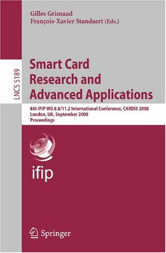 Smart Card Research and Advanced Applications