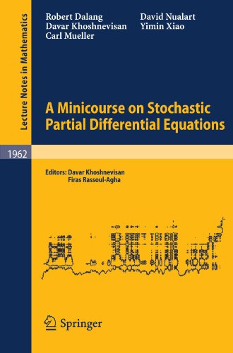 A Minicourse on Stochastic Partial Differential Equations