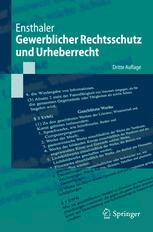 Gewerblicher Rechtsschutz Und Urheberrecht