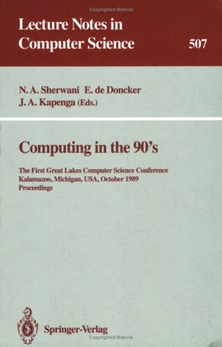 Computing in the 90's, International Conference Proceedings.