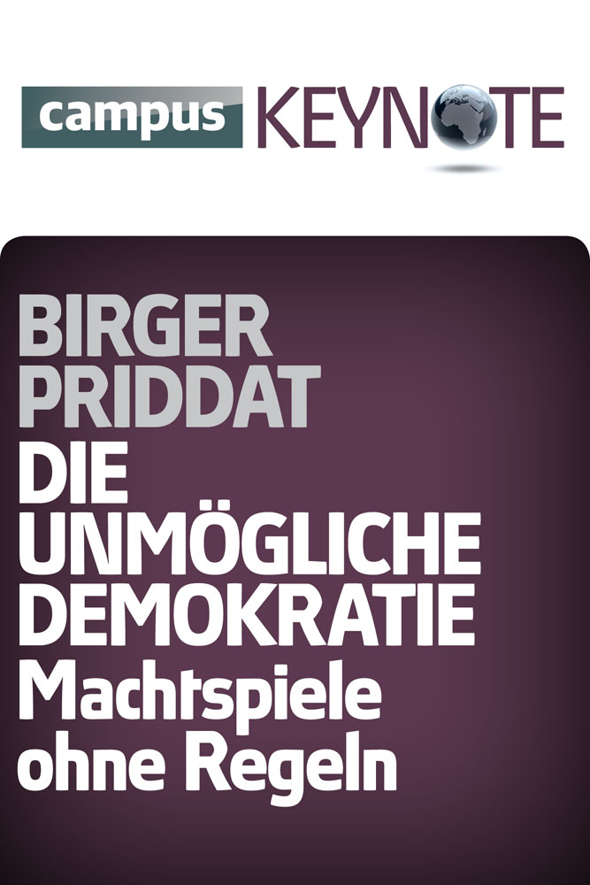 Die unmögliche Demokratie Machtspiele ohne Regeln