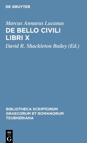 De Bello Civili Libri X