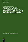 Der Sciendum-Kommentar Zu Den Satiren Des Horaz